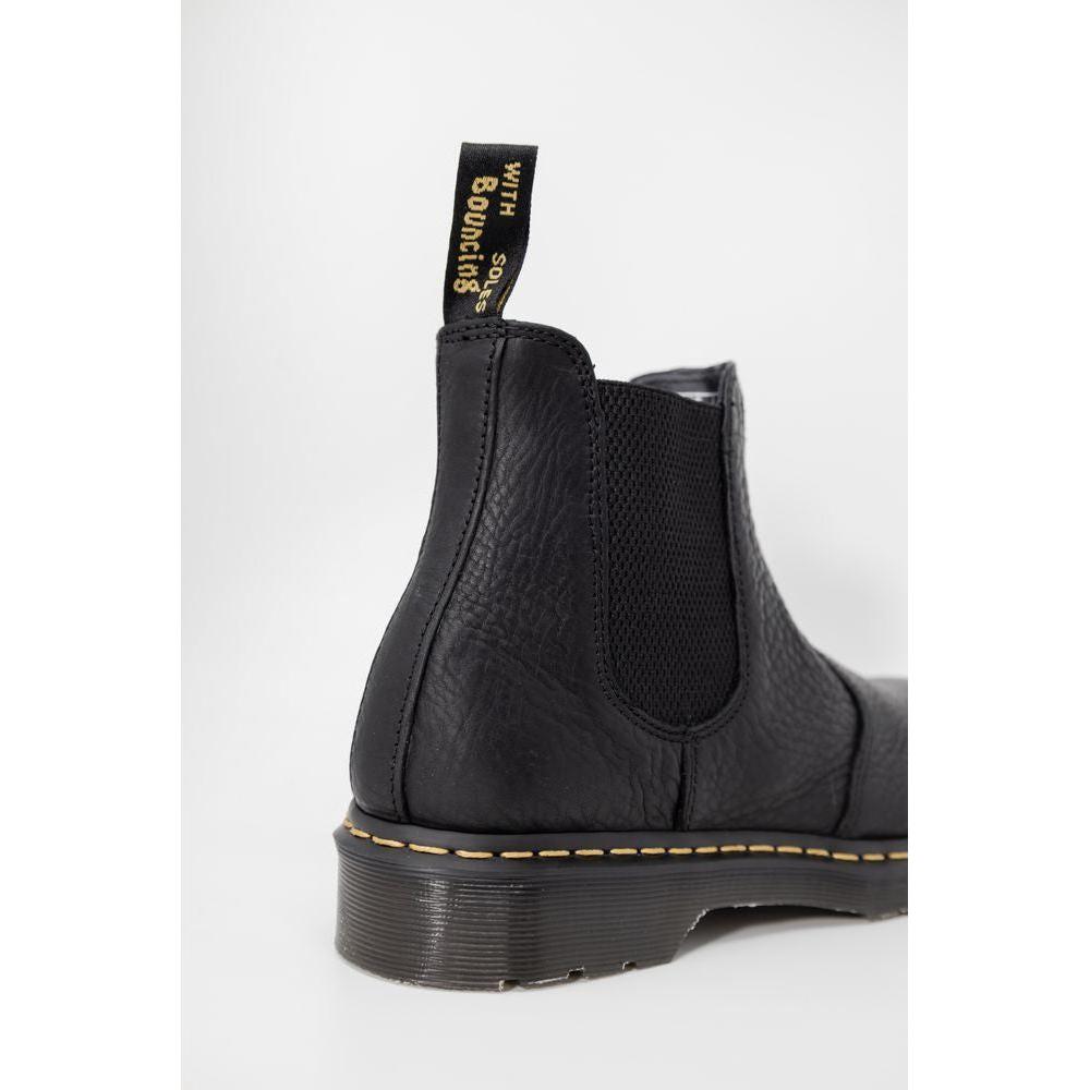 Dr. Martens Black Leather Boot Dr. Martens Lavender