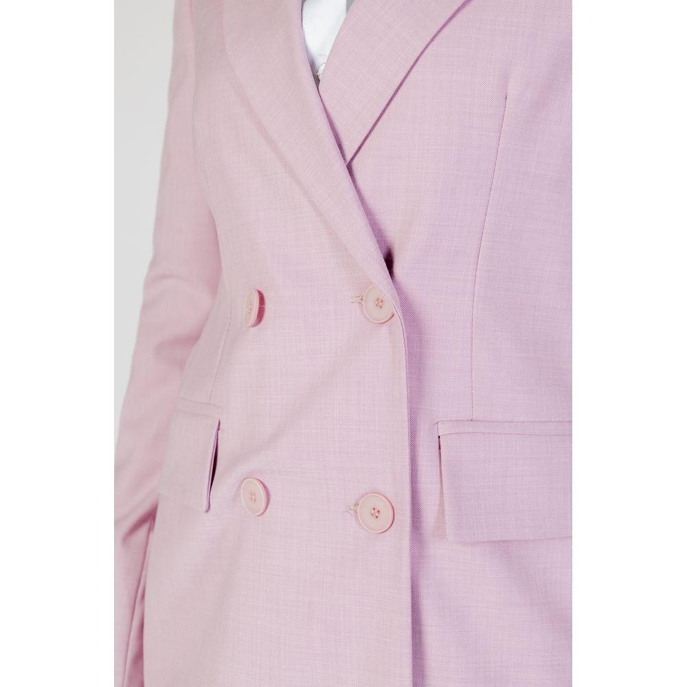 Sandro Ferrone Multicolor Viscose Suits & Blazer Sandro Ferrone Thistle