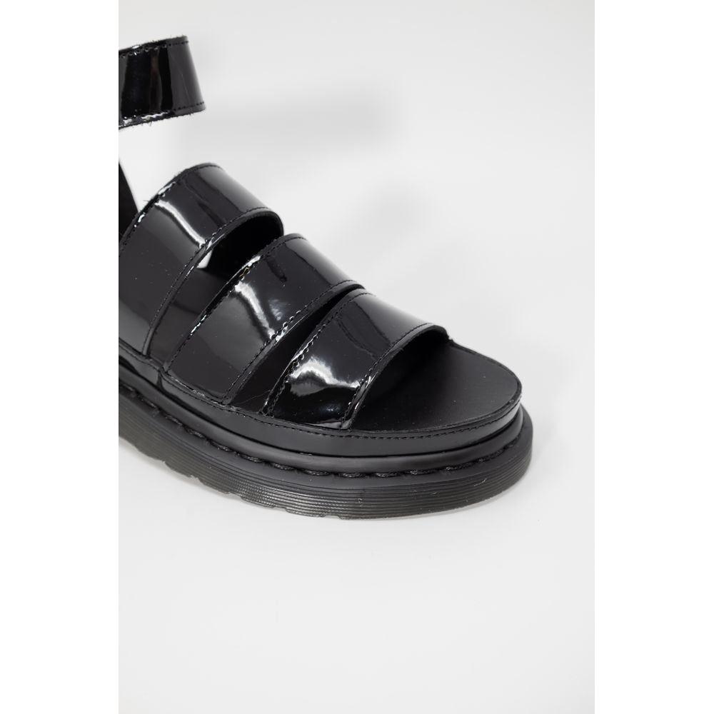 Dr. Martens Black Leather Sandal Dr. Martens Dark Slate Gray