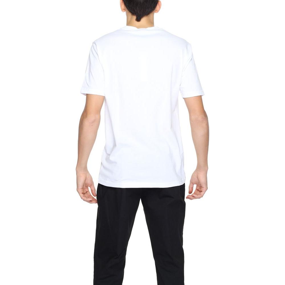 Gianni Lupo White Cotton T-Shirt Gianni Lupo Misty Rose