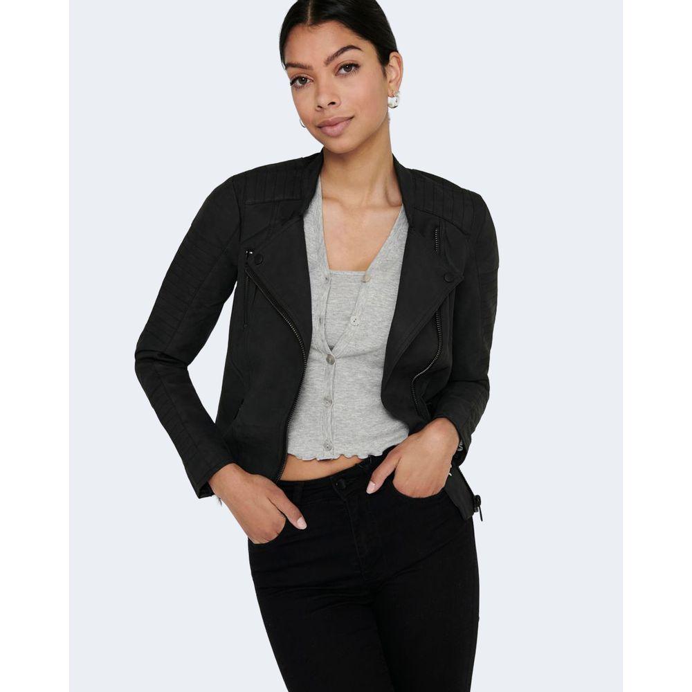 Only Black Polyethylene Jackets & Coat Only Lavender