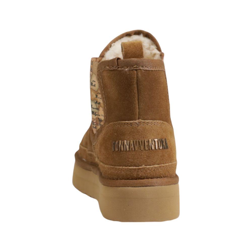 Alviero Martini Prima Classe Beige Leather Boot Alviero Martini Prima Classe Sienna