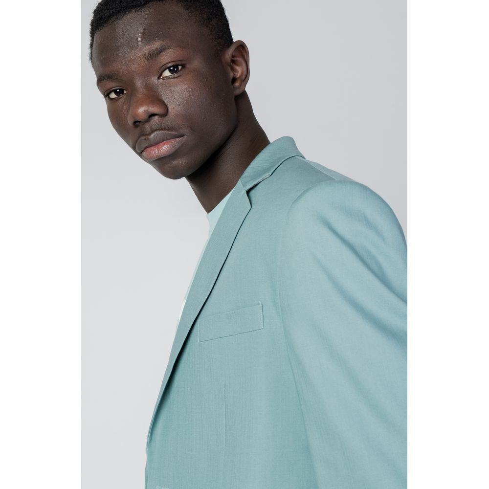 Antony Morato Green Tencel Suit Antony Morato Gray