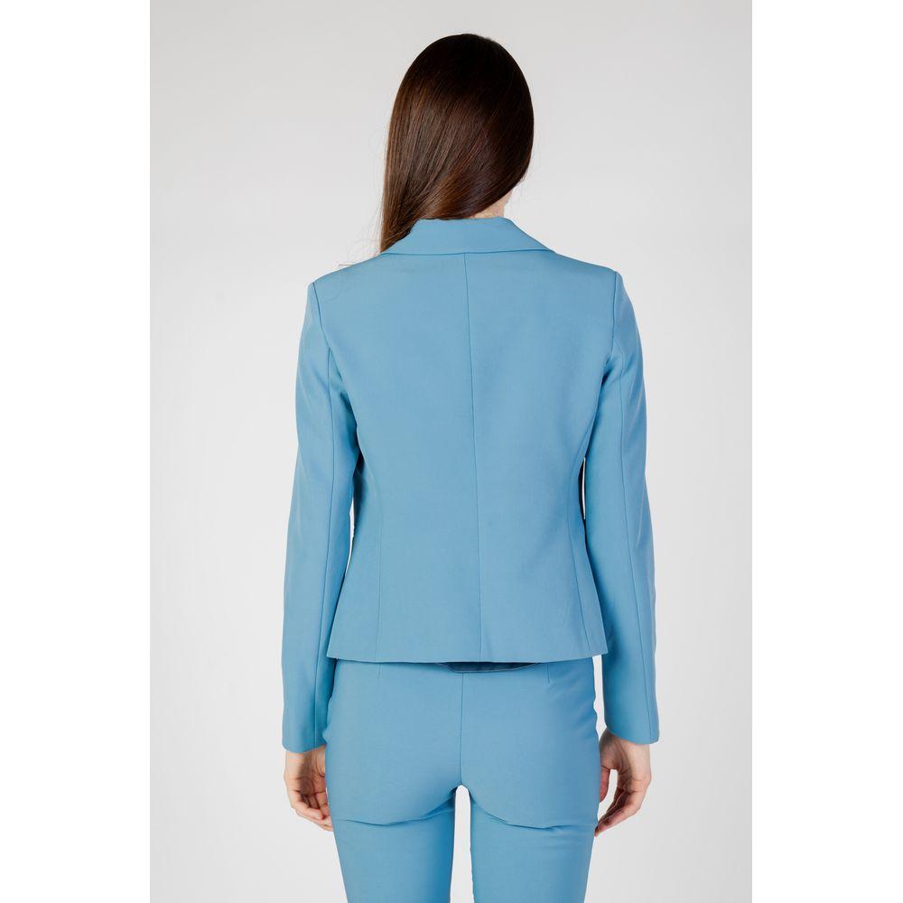 Rinascimento Turquoise Polyester Suits & Blazer Rinascimento Light Gray