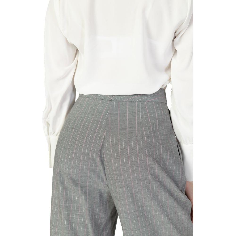 Rinascimento Multicolor Polyester Jeans & Pant Rinascimento Gray
