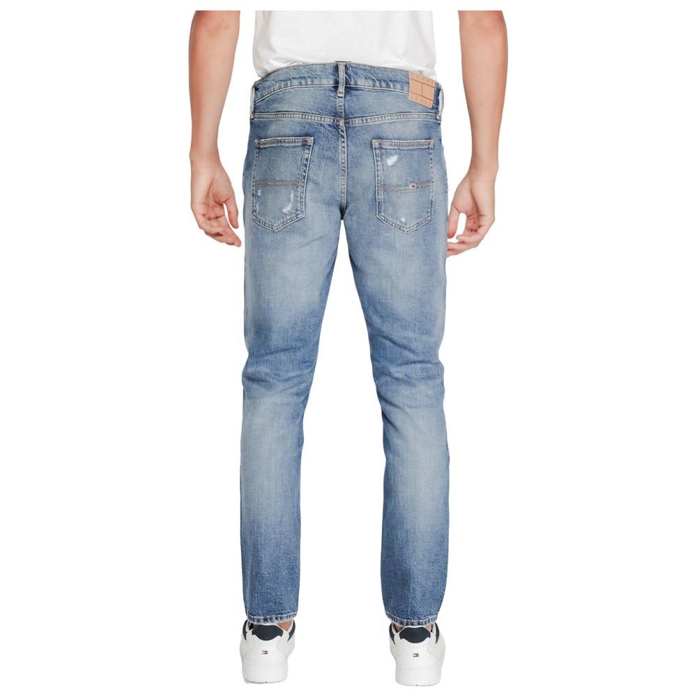 Tommy Hilfiger Jeans Blue Cotton Jeans & Pant Tommy Hilfiger Jeans Light Slate Gray