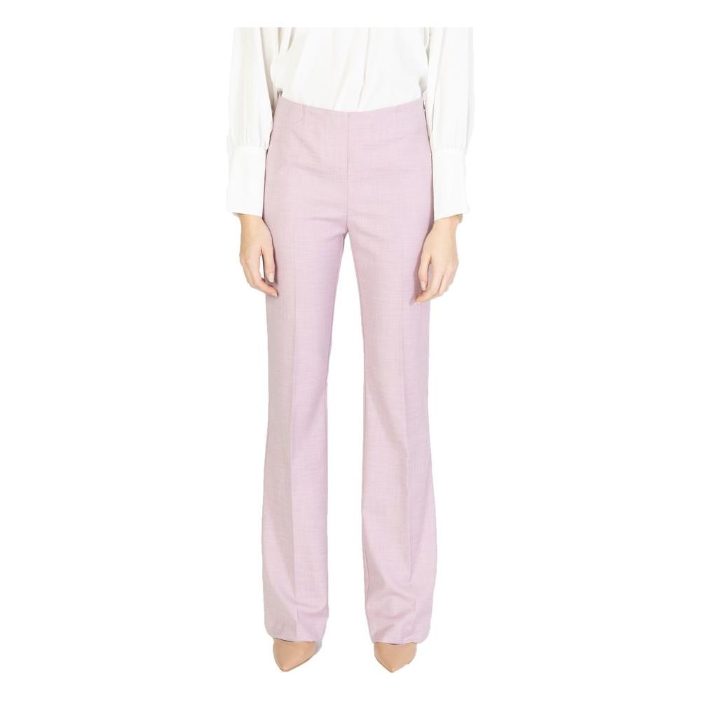 Sandro Ferrone Multicolor Viscose Jeans & Pant Sandro Ferrone Misty Rose