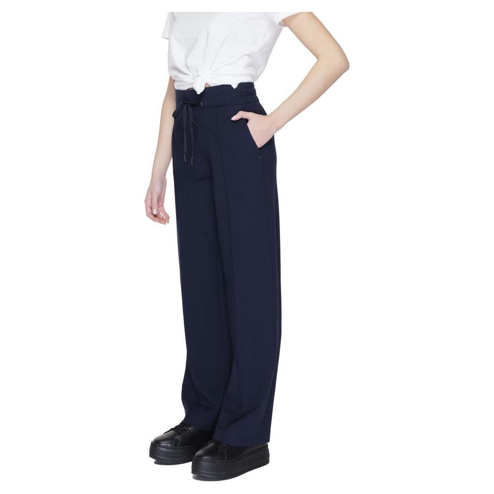 Street One Blue Viscose Jeans & Pant Street One Dark Slate Gray