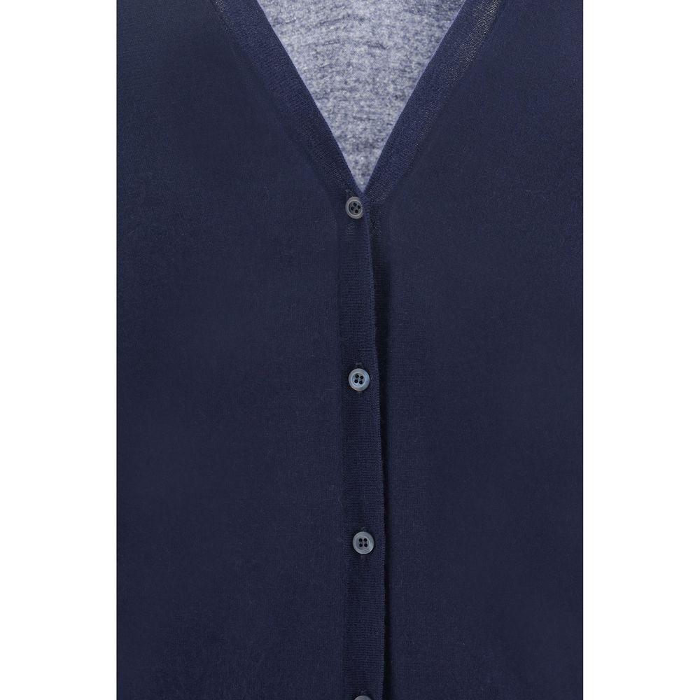 Prada Cardigan Prada Dark Slate Gray