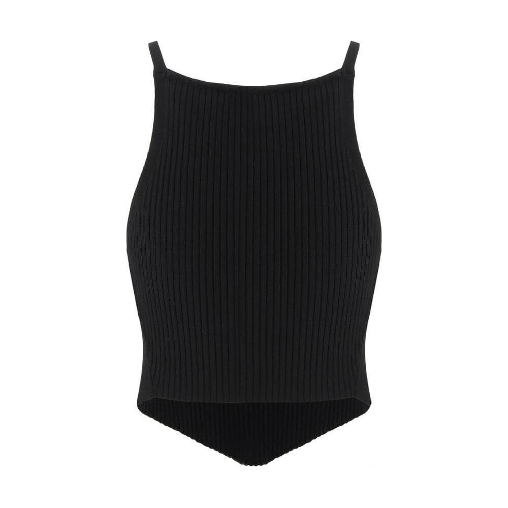 Courrėges Top Courrėges Black