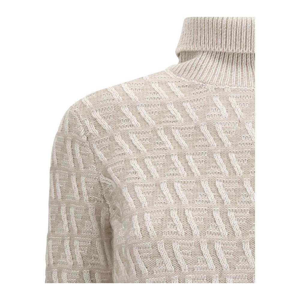 Fendi Turtleneck Sweater Fendi Gray