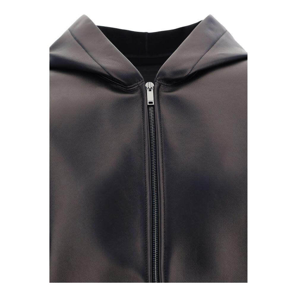 Valentino Leather Jacket Valentino Dark Slate Gray