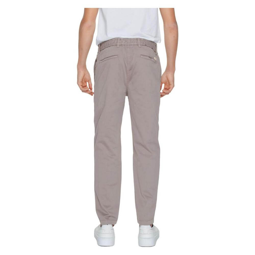 Hugo Boss Brown Cotton Jeans & Pant Hugo Boss Rosy Brown