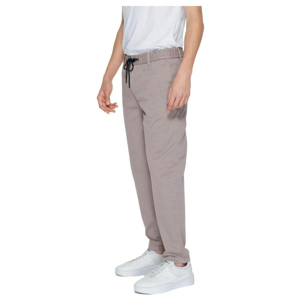 Hugo Boss Brown Cotton Jeans & Pant Hugo Boss Rosy Brown