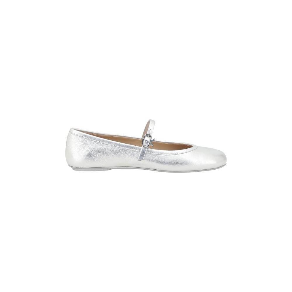 Gianvito Rossi Carla Ballerinas Gianvito Rossi Light Gray