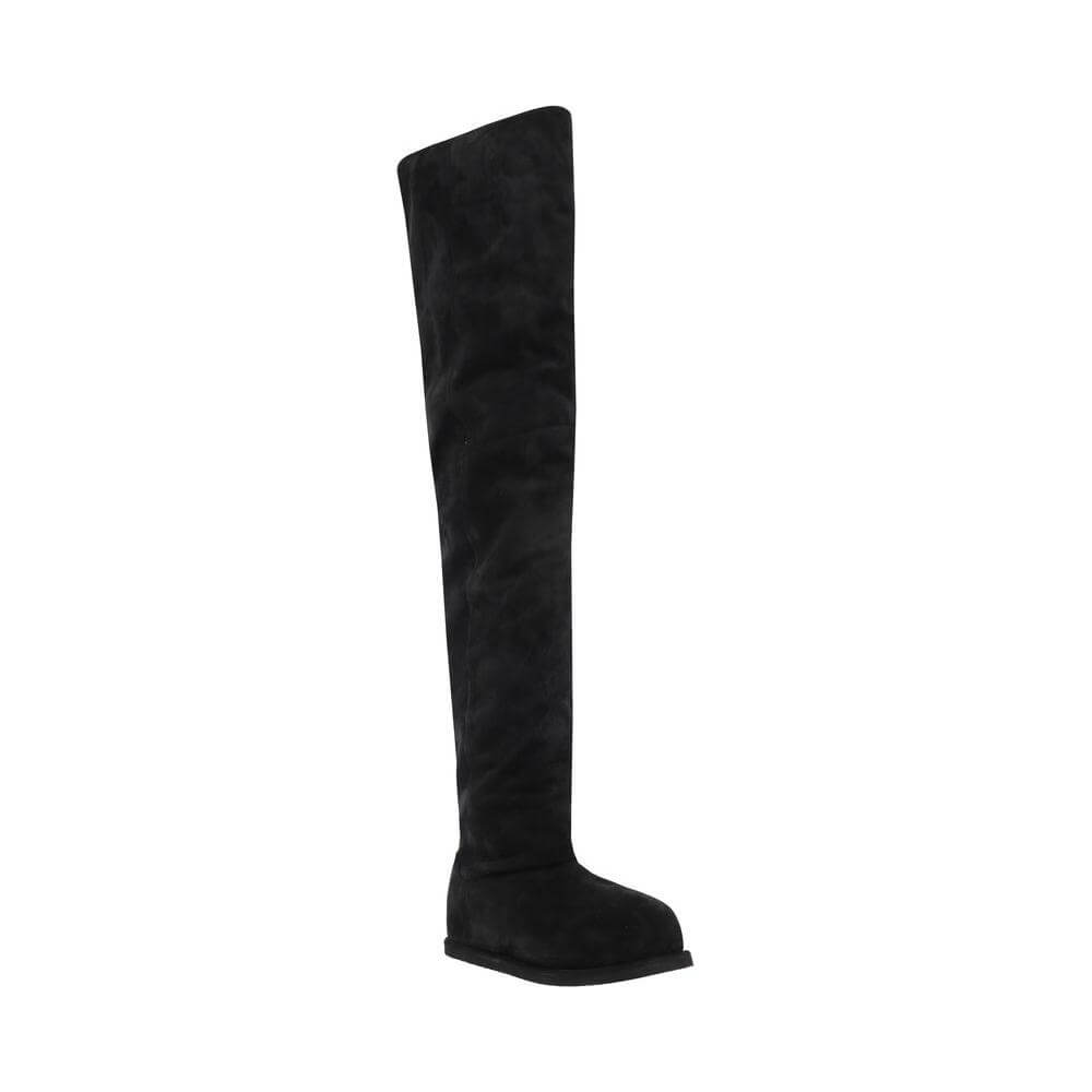 Amina Muaddi Heidi Boots Amina Muaddi Black