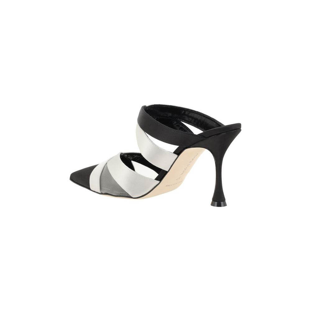 Manolo Blahnik Oyounak Pumps Manolo Blahnik Dark Slate Gray