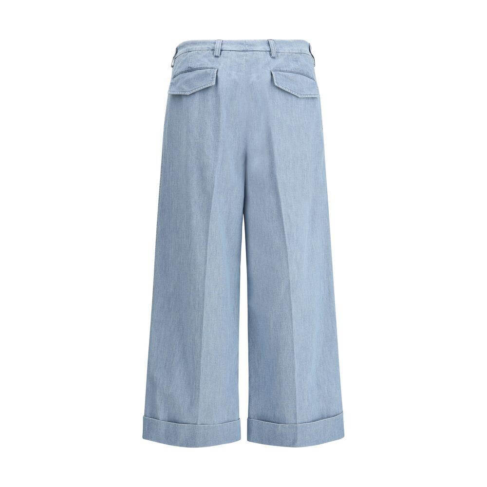Valentino Denim Pants Valentino Dark Gray