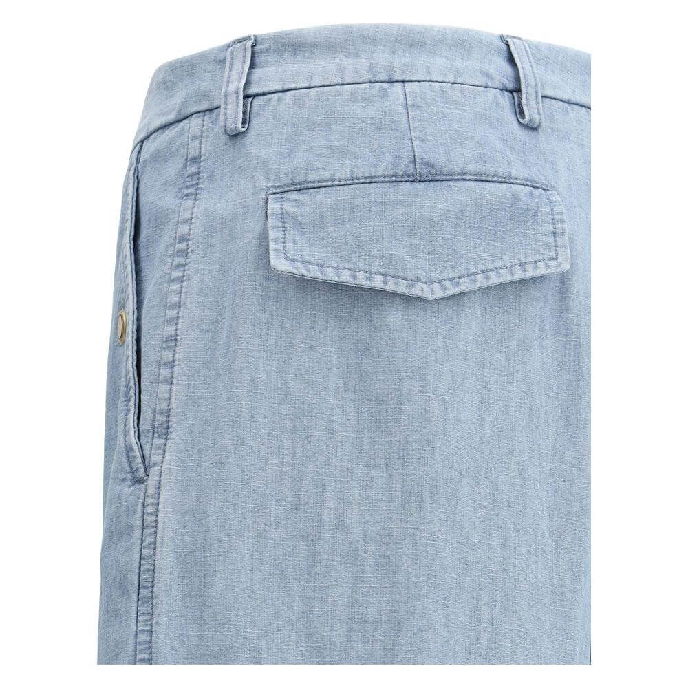 Valentino Denim Pants Valentino Dark Gray