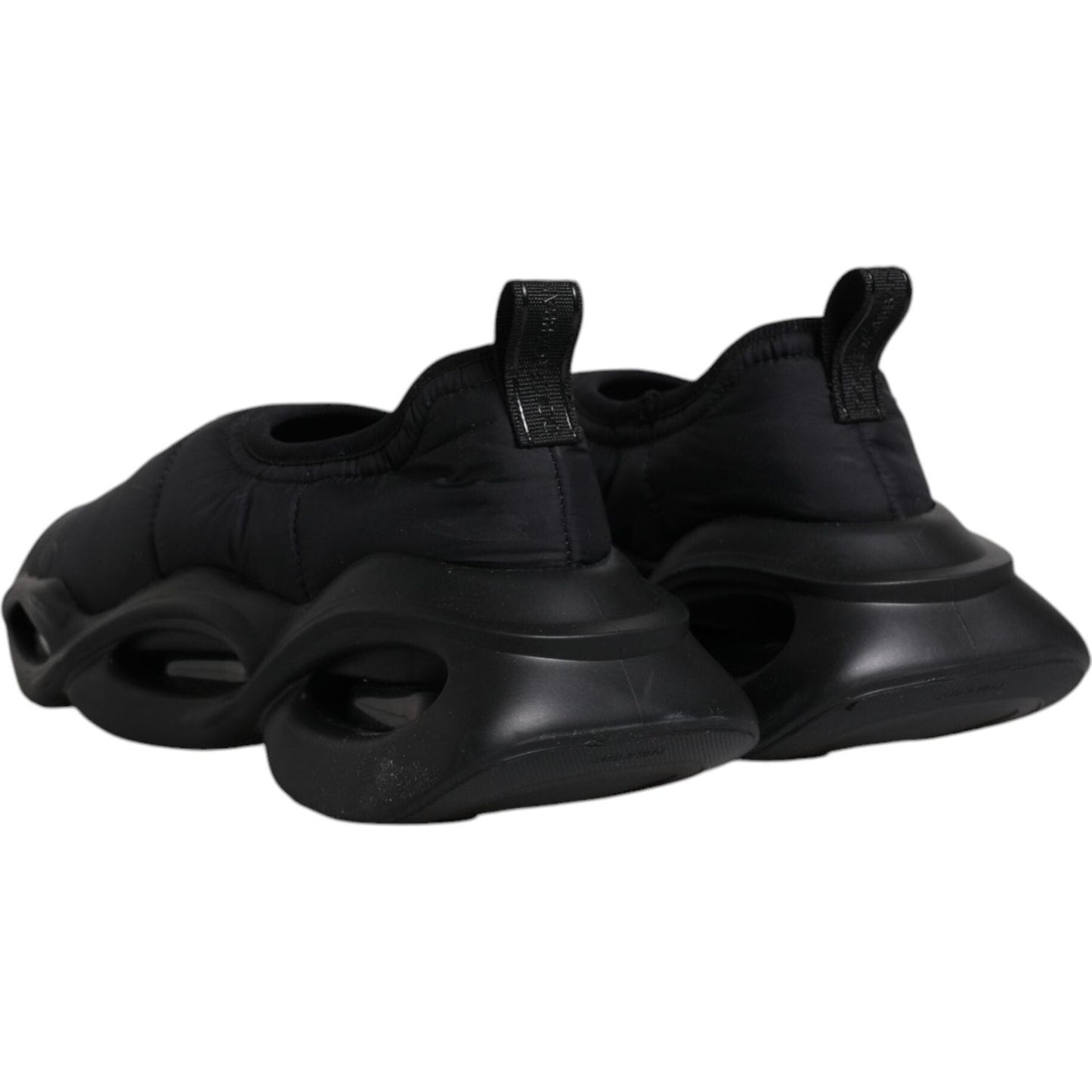 Dolce & Gabbana Black Slip On Wave Low Top Men Sneakers Shoes Dolce & Gabbana Black
