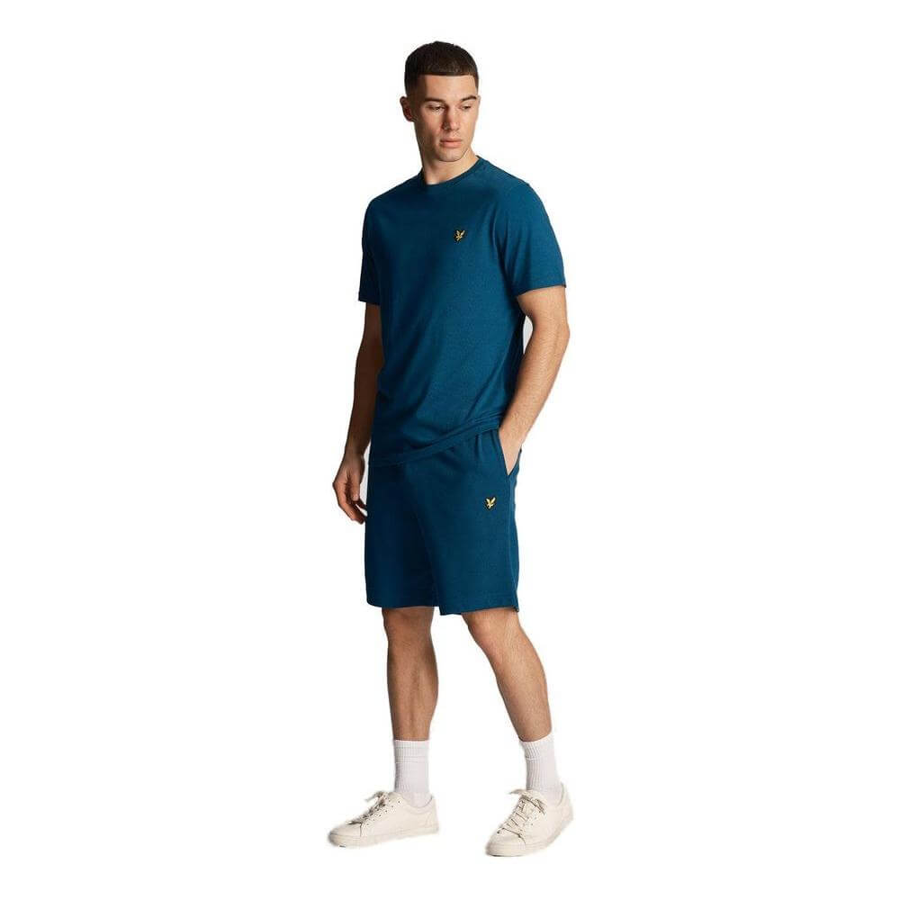 Lyle & Scott Black Cotton Short