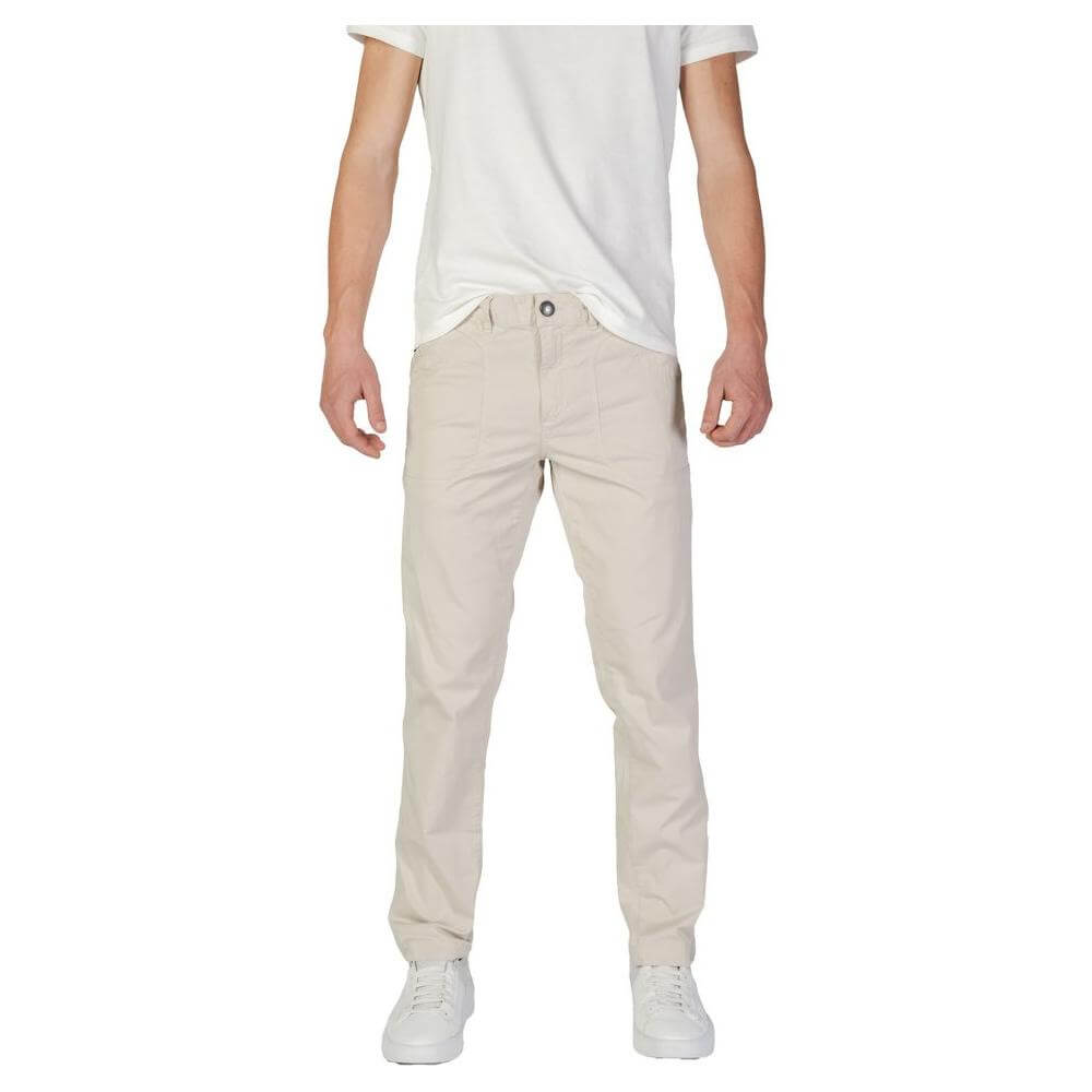 Refrigiwear Beige Cotton Jeans & Pant