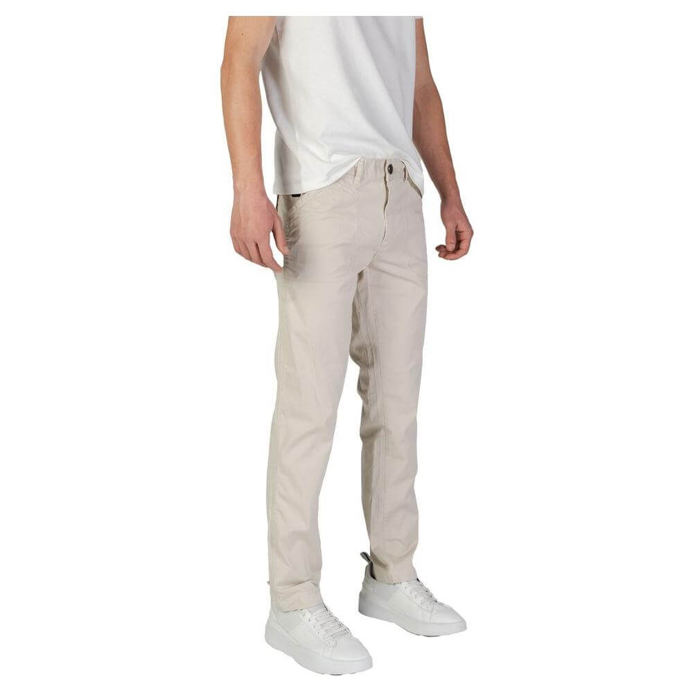 Refrigiwear Beige Cotton Jeans & Pant