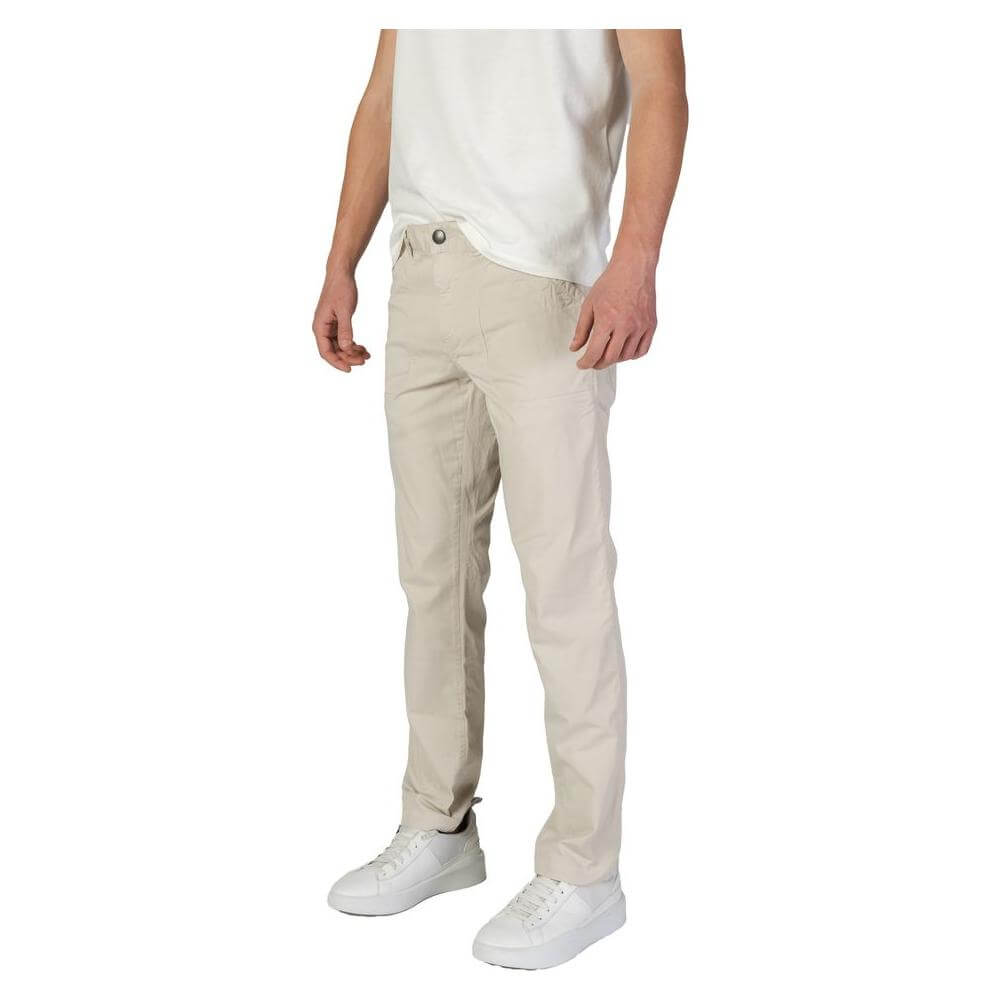 Refrigiwear Beige Cotton Jeans & Pant