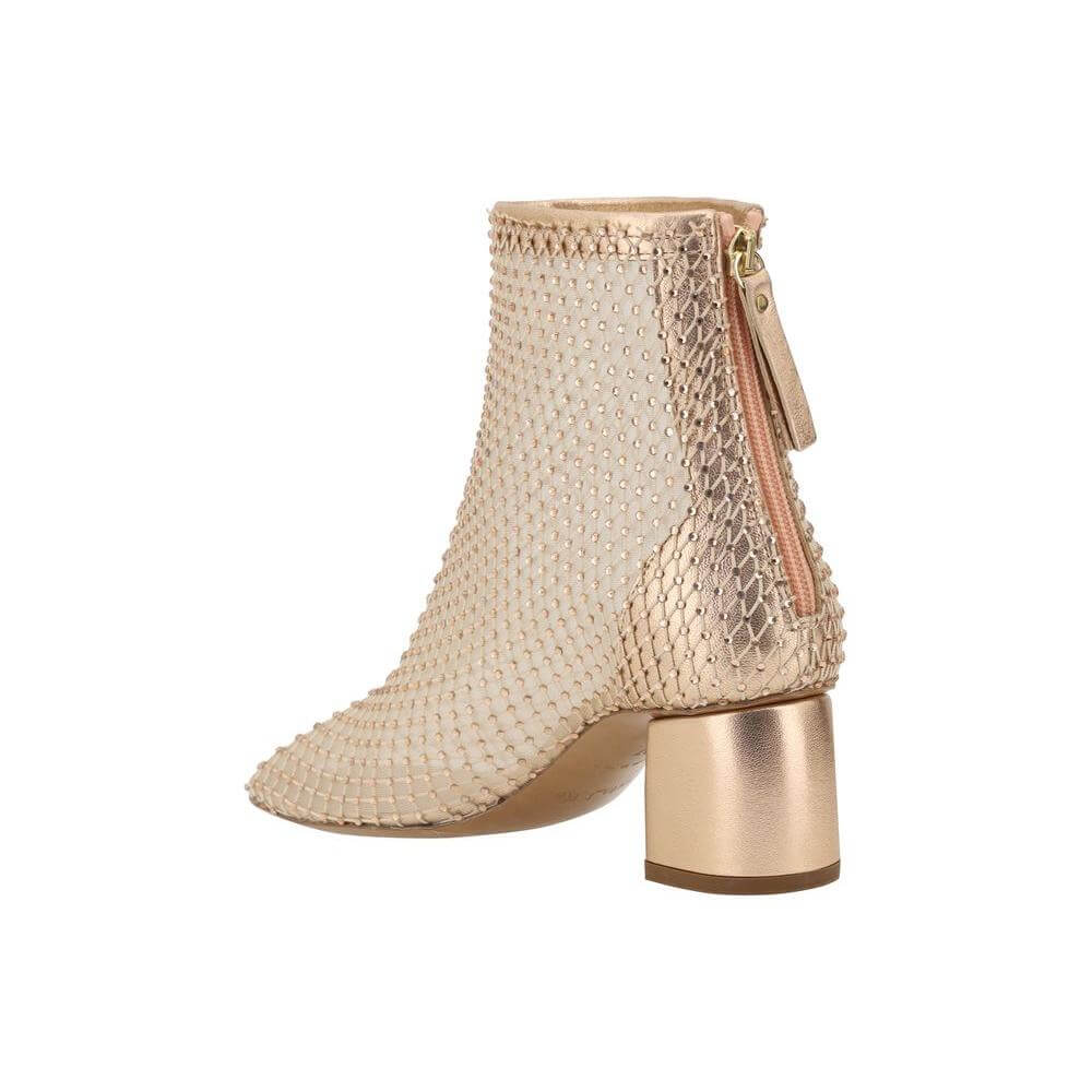 Forte_Forte Strass Mesh Ankle Boots