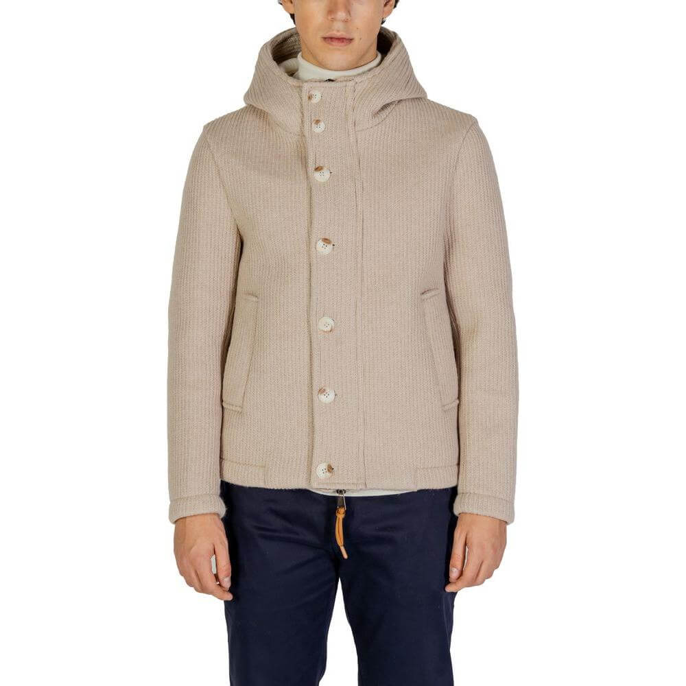 Hydra Clothing Beige Polyester Jacket