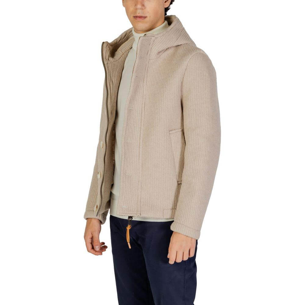 Hydra Clothing Beige Polyester Jacket