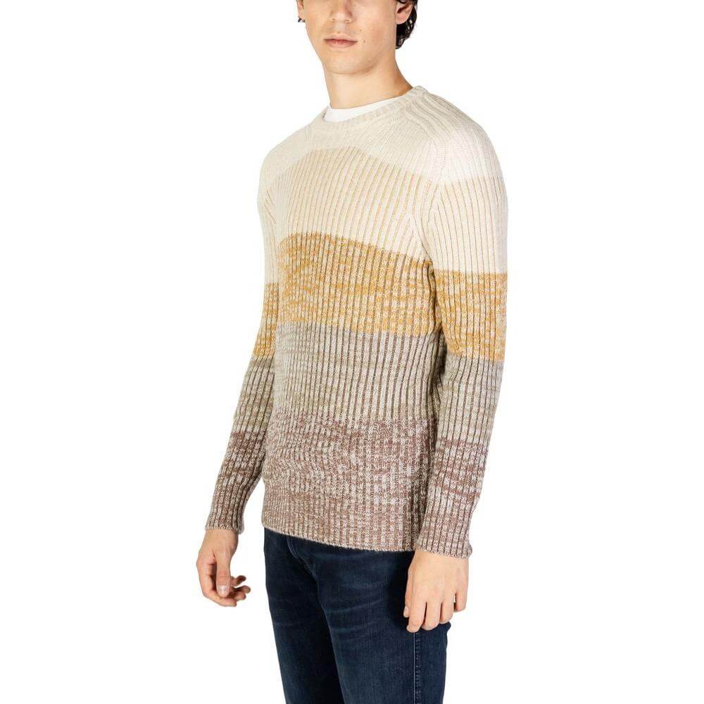 Hydra Clothing Beige Acrylic Sweater