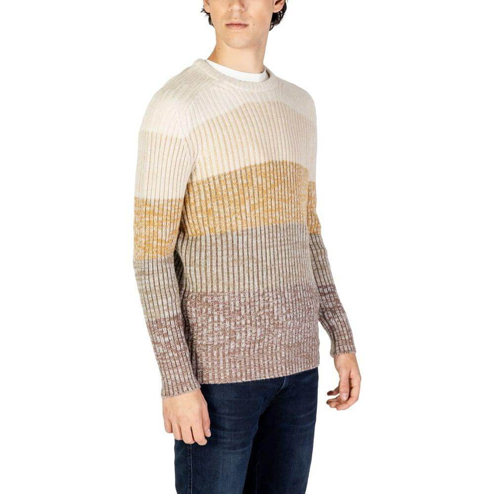 Hydra Clothing Beige Acrylic Sweater
