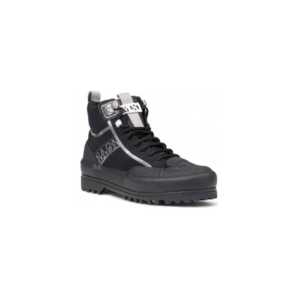 Superga Black Fabric Sneaker