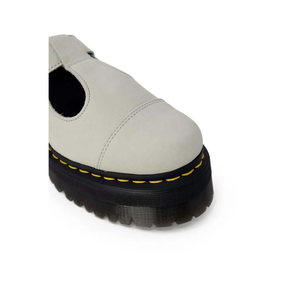 Dr. Martens Green Suede Leather Flat Shoe