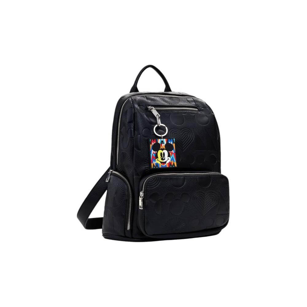 Desigual Black Polyethylene Backpack