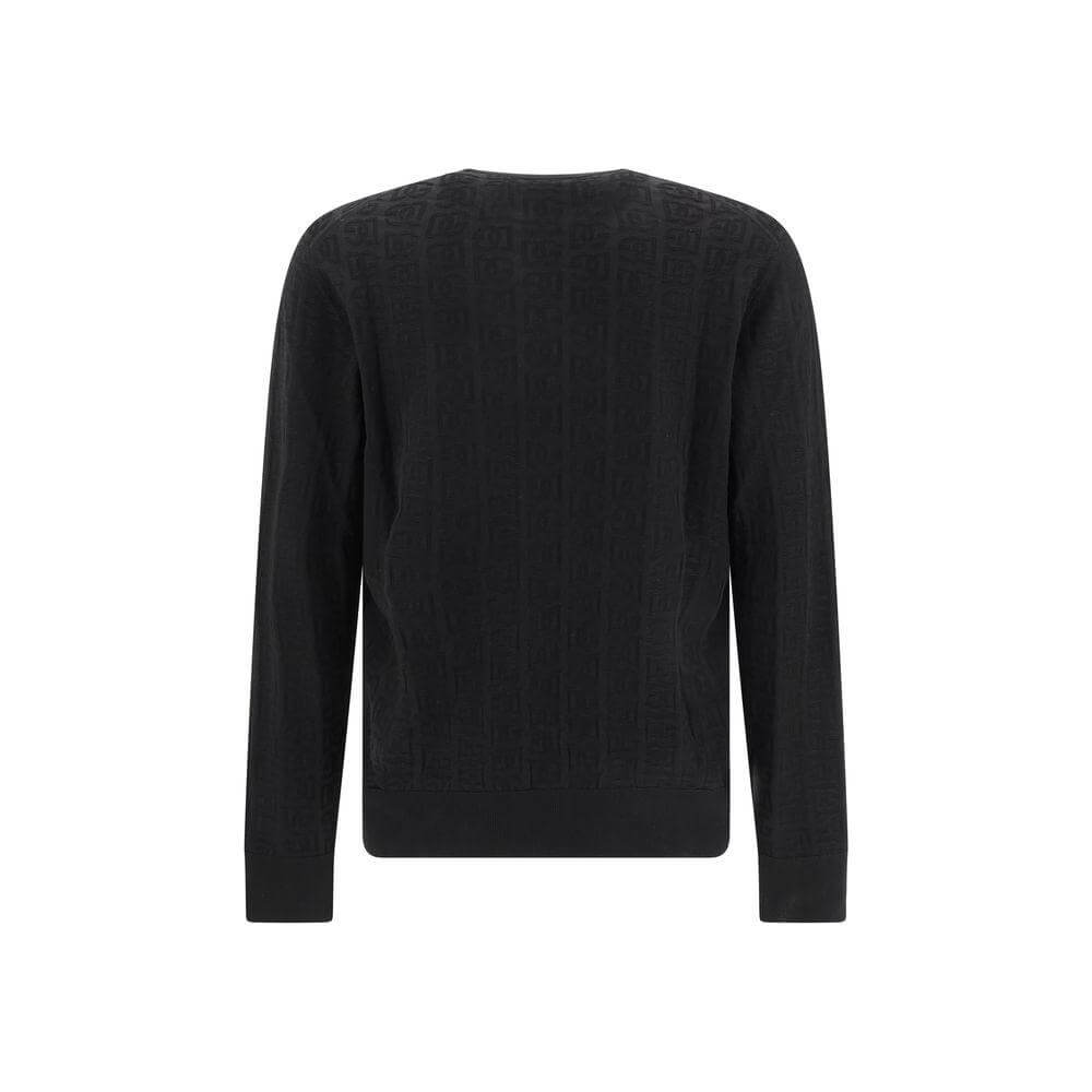 Dolce & Gabbana Silk Sweater Dolce & Gabbana Black