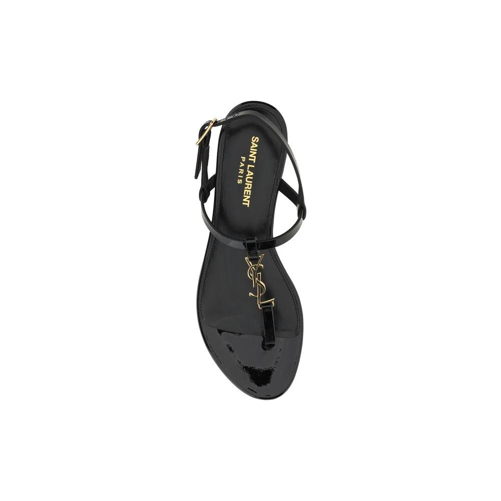 Saint Laurent Cassandra Sandals Saint Laurent Dark Slate Gray