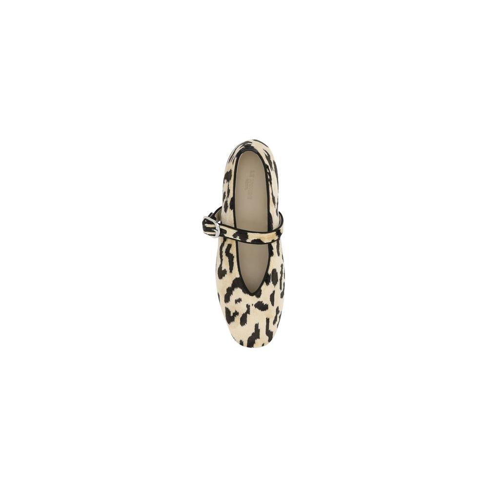 LE MONDE BERYL Leopard Stella Ballerinas LE MONDE BERYL Tan