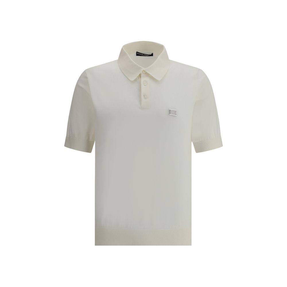 Dolce & Gabbana Logoed Polo Shirt Dolce & Gabbana Gray