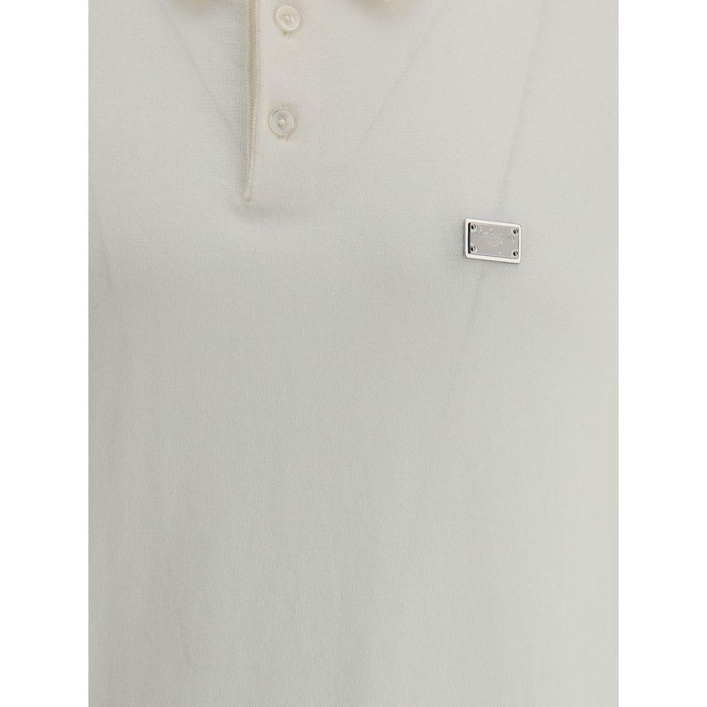 Dolce & Gabbana Logoed Polo Shirt Dolce & Gabbana Gray