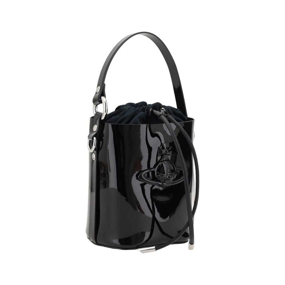 Vivienne Westwood Daisy Drawstring Bucket Bag Vivienne Westwood Dark Slate Gray
