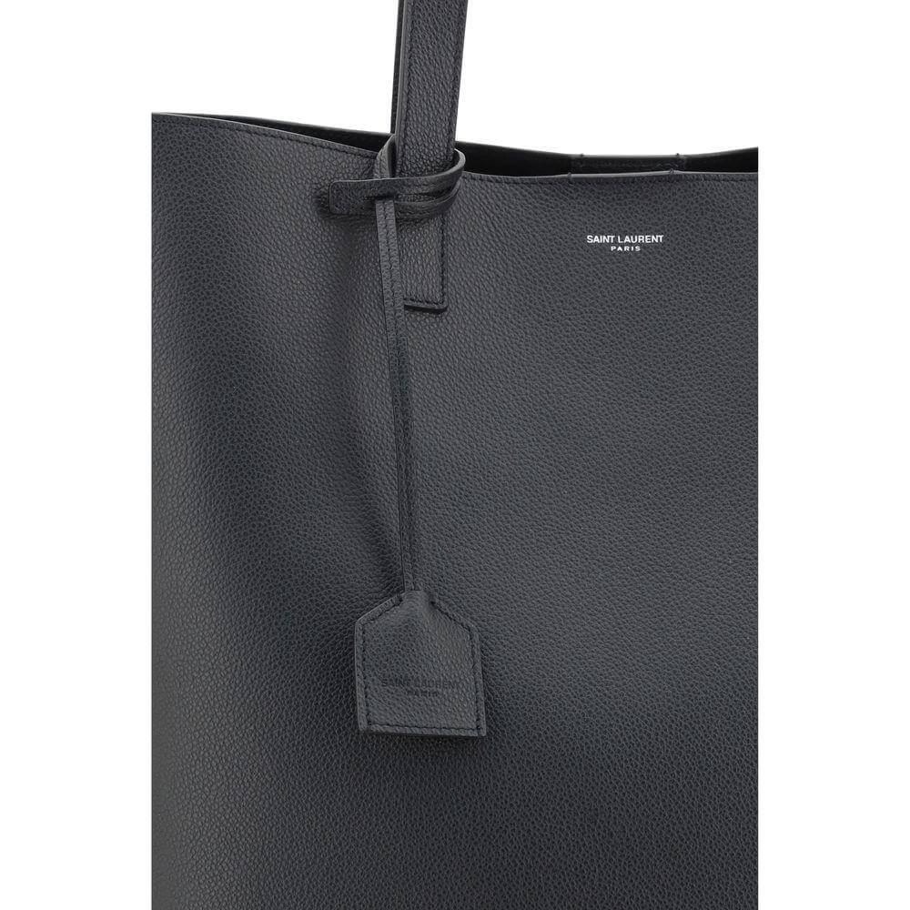 Saint Laurent Hammered leather Tote Bag Saint Laurent Dark Slate Gray