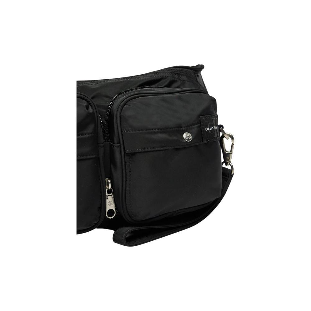 Calvin Klein Jeans Black Recycled Polyester Belt Bag CAKLJE-16497300009