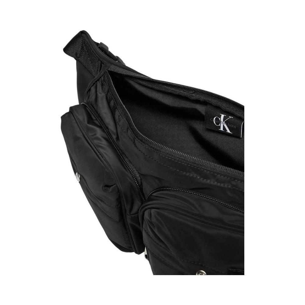 Calvin Klein Jeans Black Recycled Polyester Belt Bag CAKLJE-16497300009