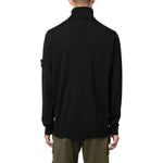 Stone Island Black Wool Men Sweater ST-14709-XXL