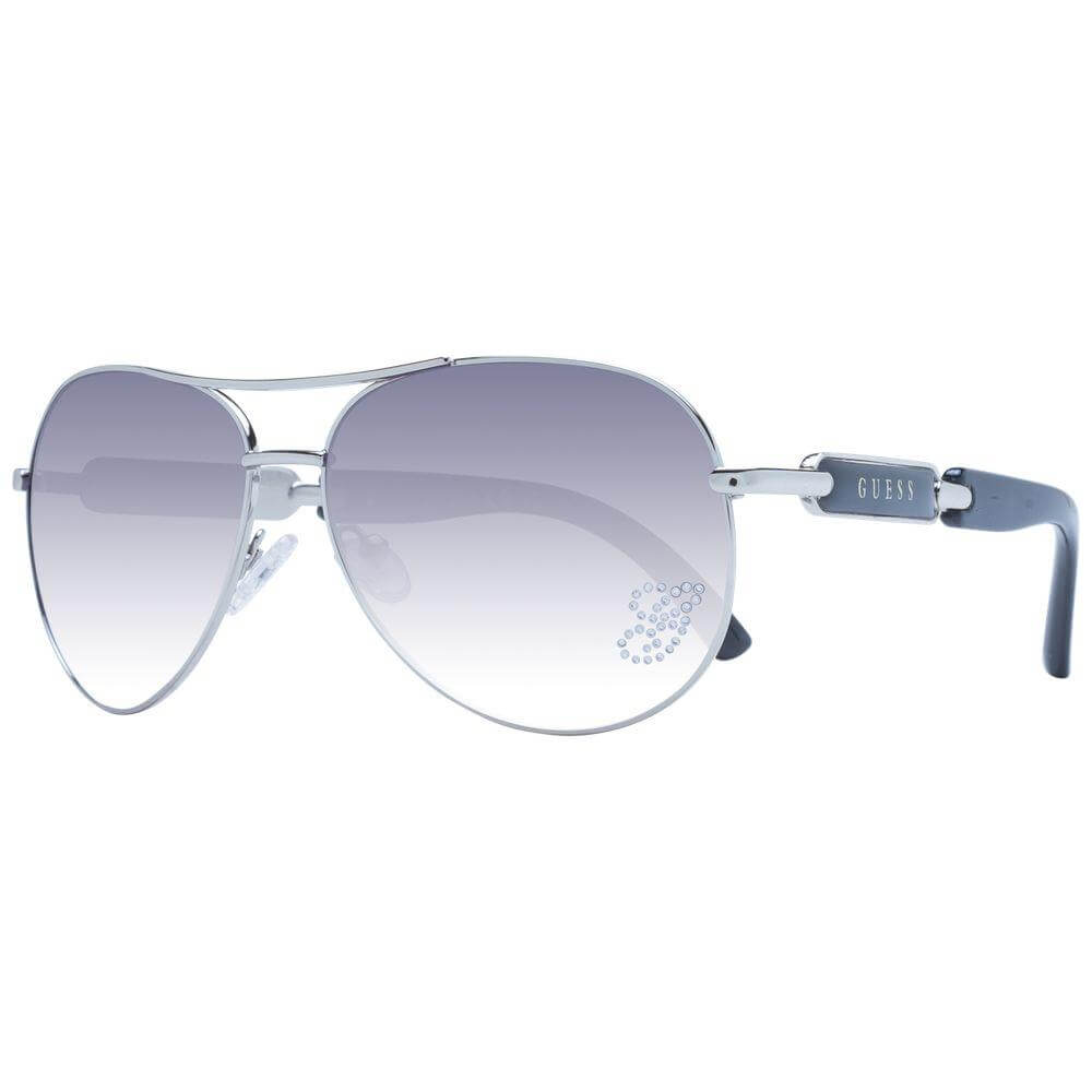 Guess Silver Women Sunglasses Guess Gray