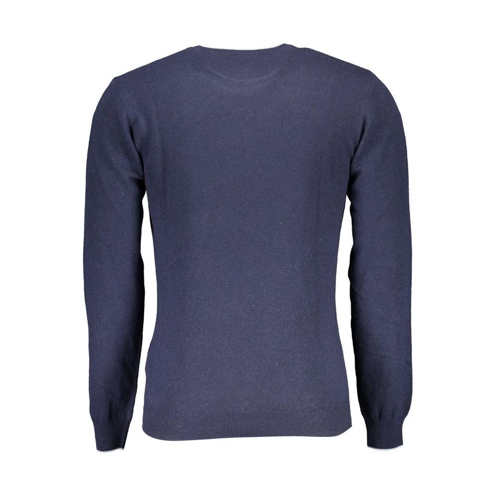 U.S. POLO ASSN. Blue Wool Men Sweater U.S. POLO ASSN. Dark Slate Gray
