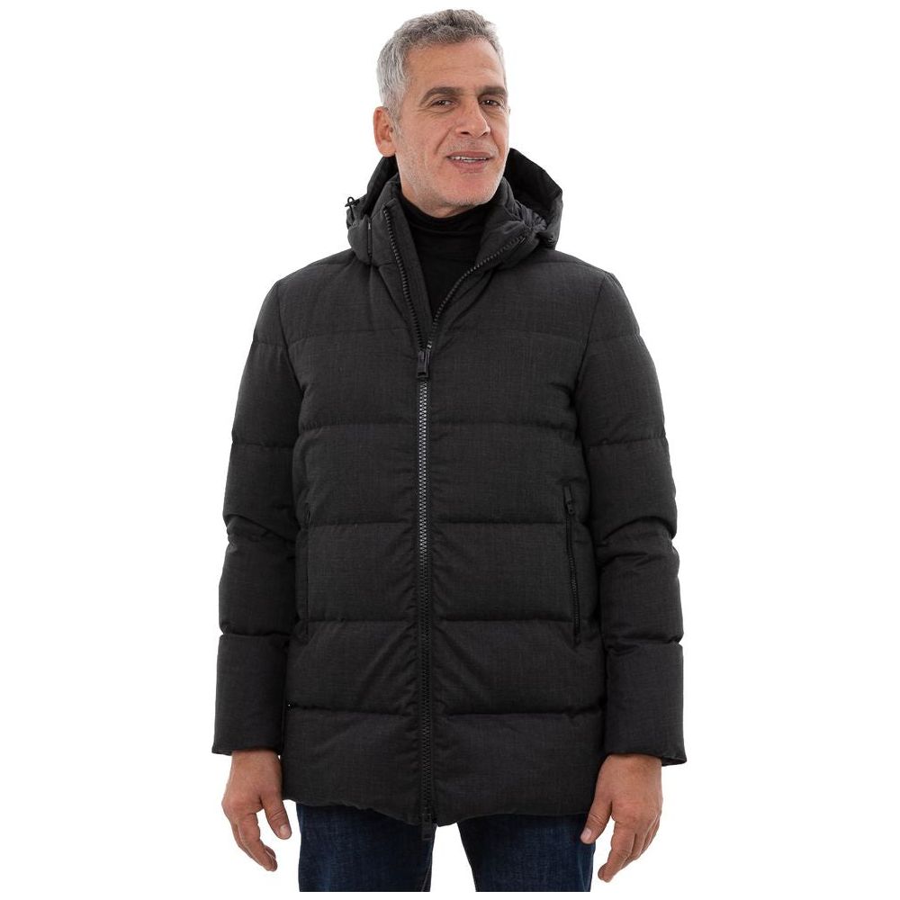 Herno Black Polyester Jacket Herno Black