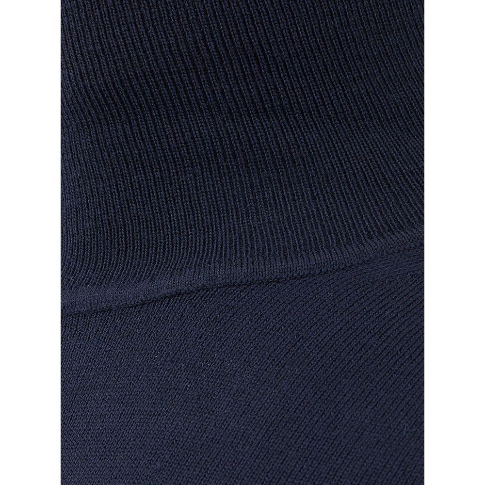 FERRANTE Elegant Woolen Italian Crafted Men's Sweater FERRANTE Dark Slate Gray